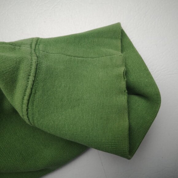 Gap Factory Men's Size XL Green Terry Lined Loose Fit Round Neck Sweat Shirt - Picture 9 of 12